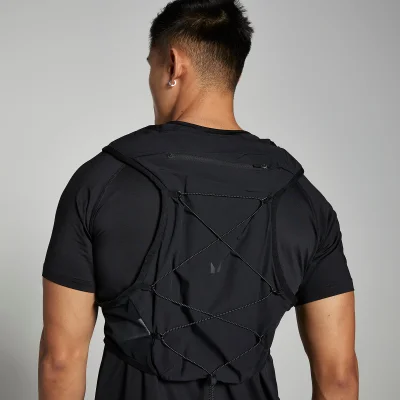 MP Unisex Hydration Vest & 2 Soft Running Bottles Bundle - Black - S Image 7