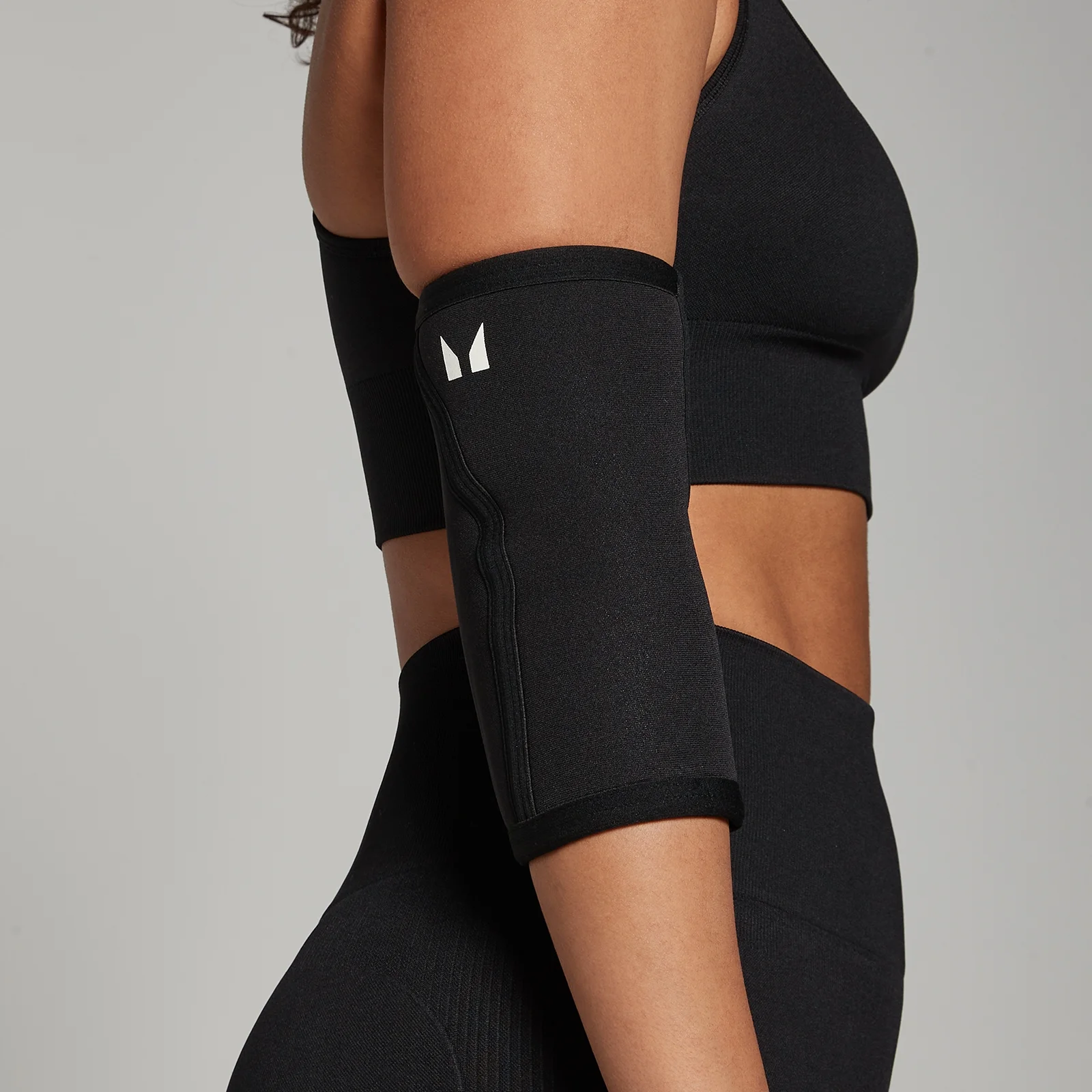 MP Unisex Training Elbow Sleeve Pair - Black - XS Image 1