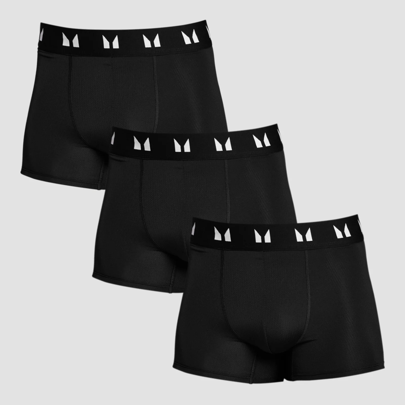 MP Men's Technical Boxers (3 Pack) - Black - XXS Image 1
