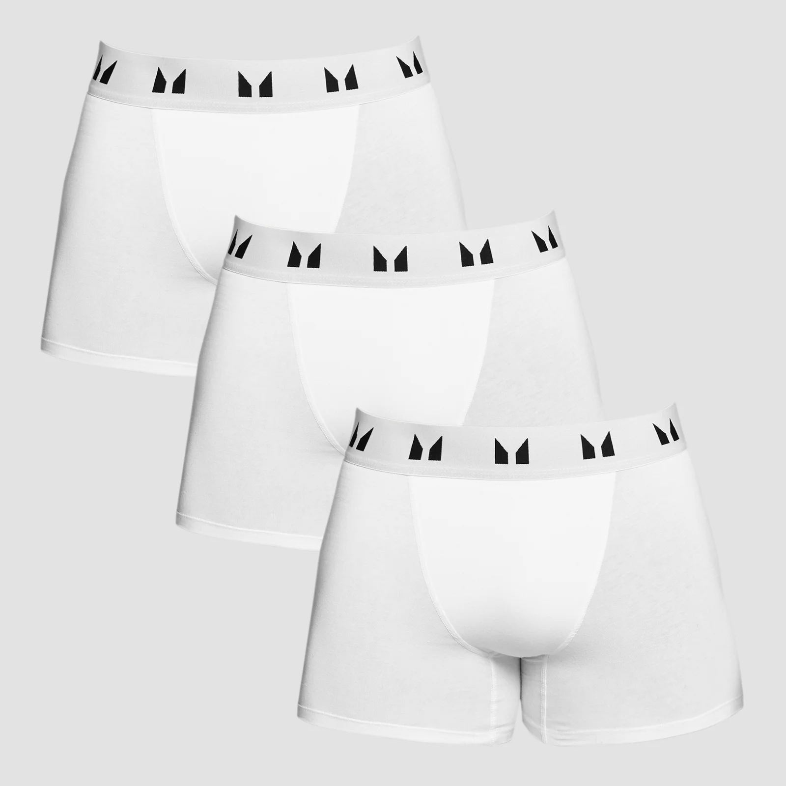MP Men's Cotton Boxers - White (3 Pack) - XS Image 1
