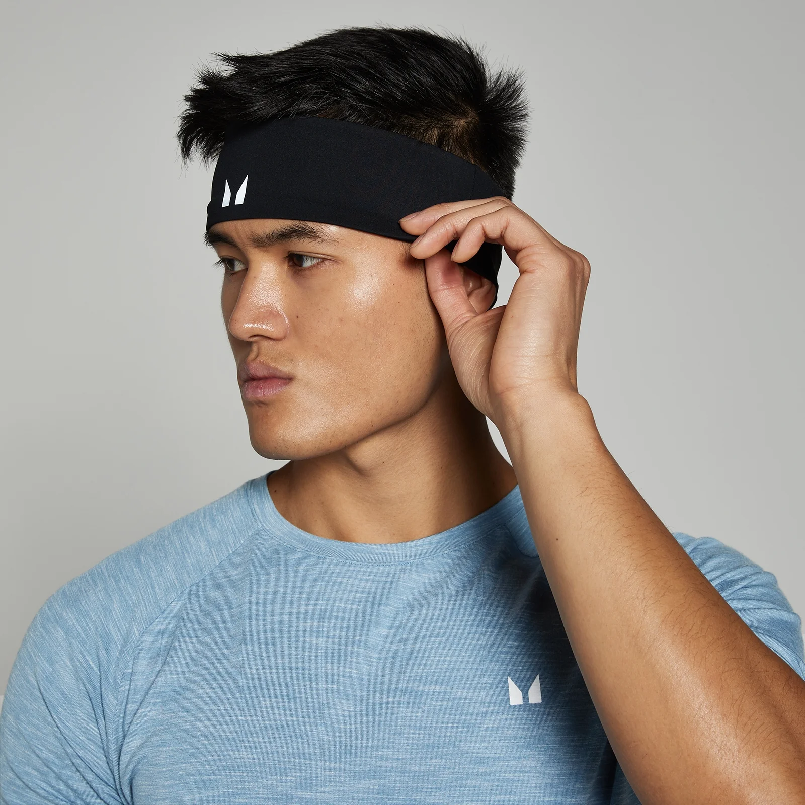 MP Velocity Headband - Black/Reflective Image 3