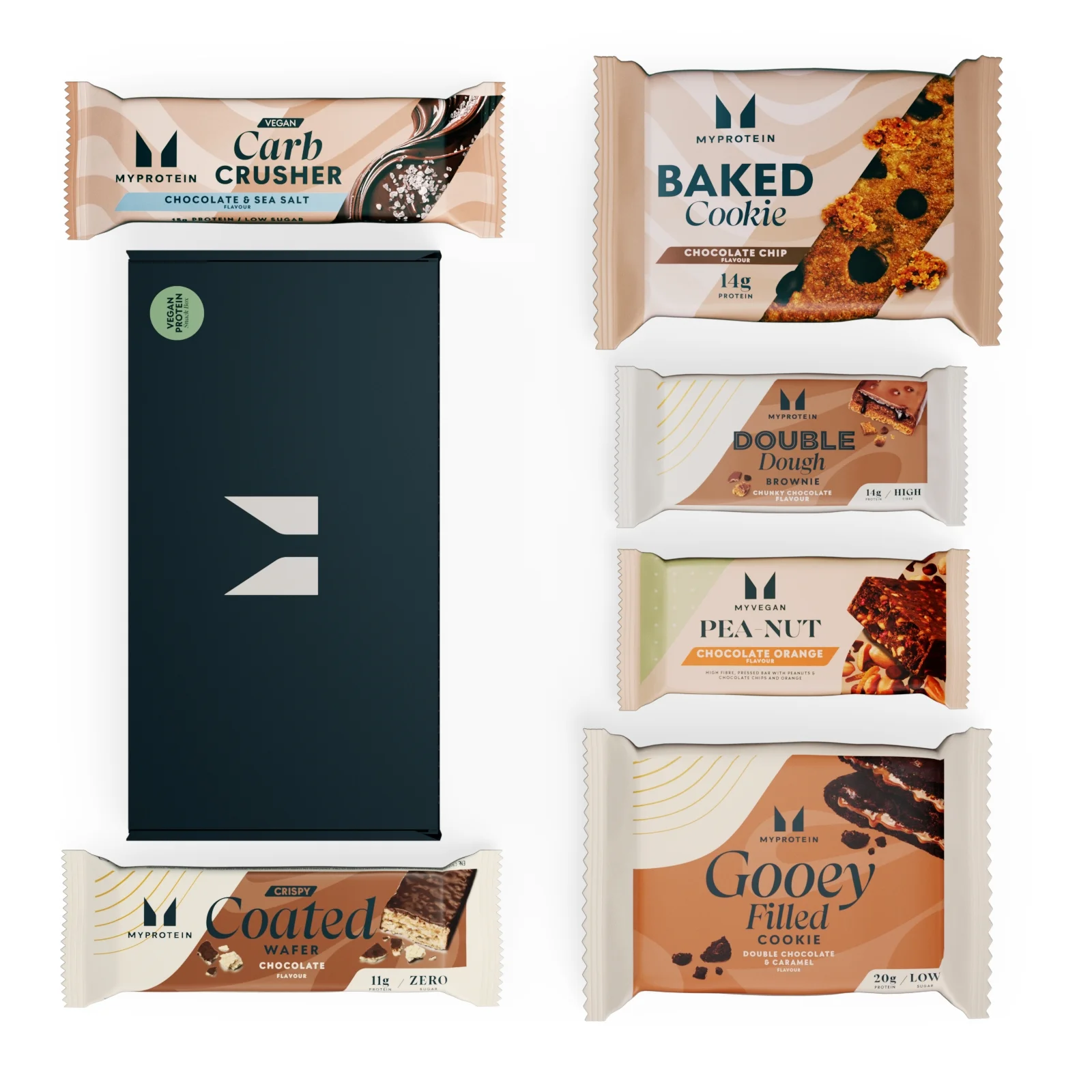 Vegan Protein Snack Box (7 Snacks) Image 1