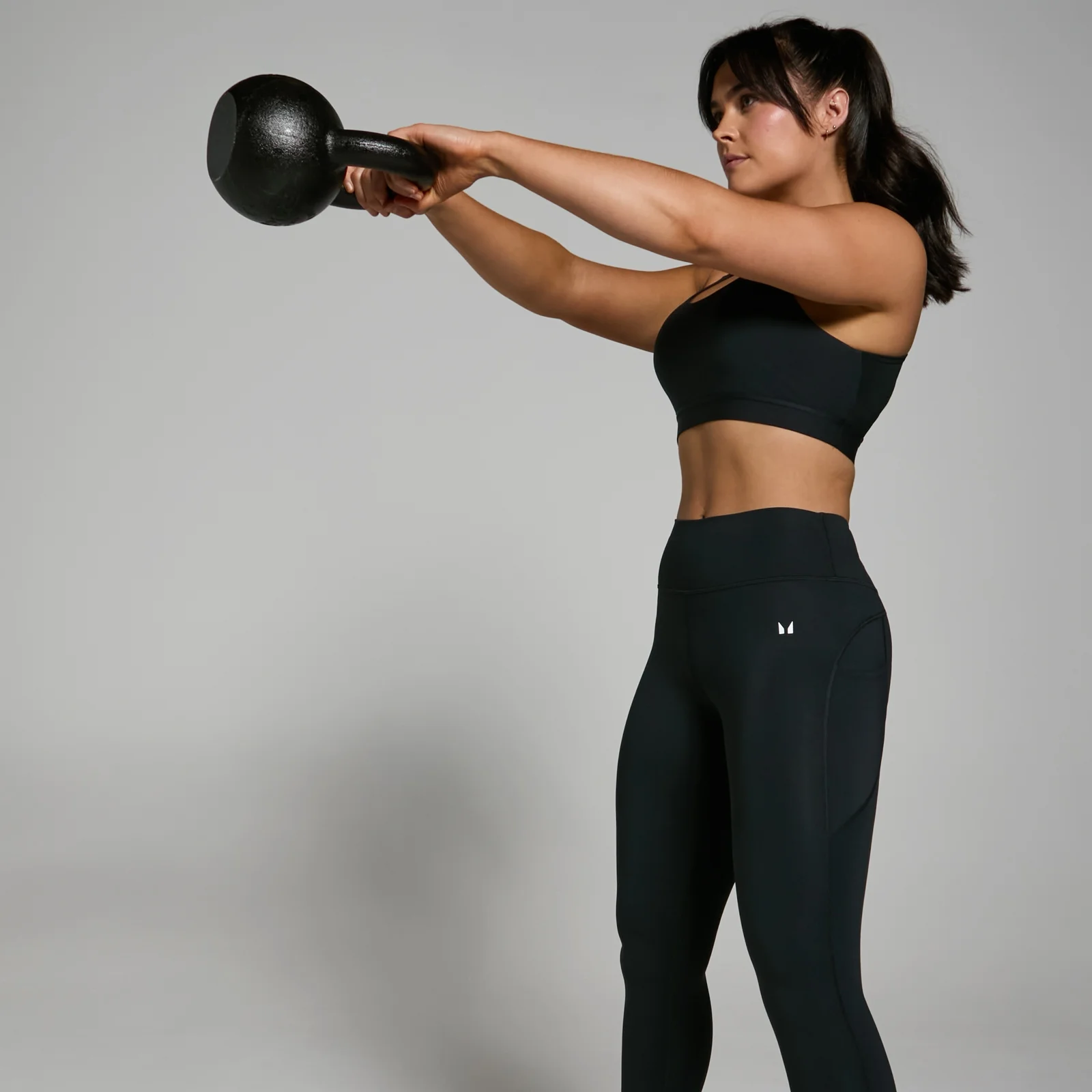 MP Women's Power 7/8 Leggings - Black - XS Image 5