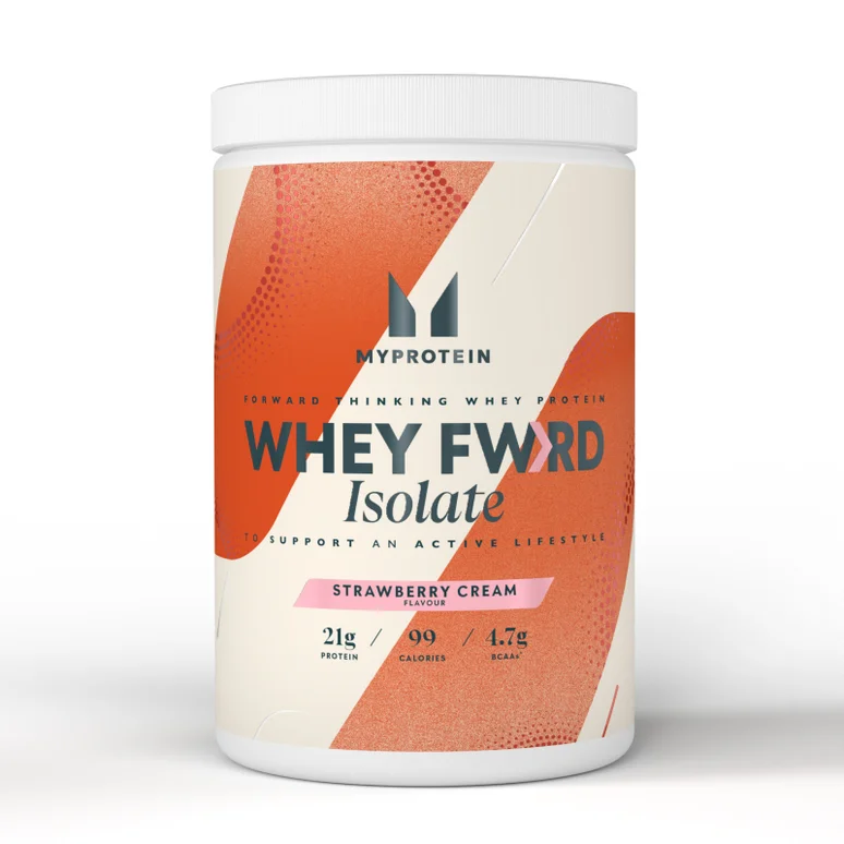 Whey Forward Isolate - 500g - 20servings - Strawberry Cream
