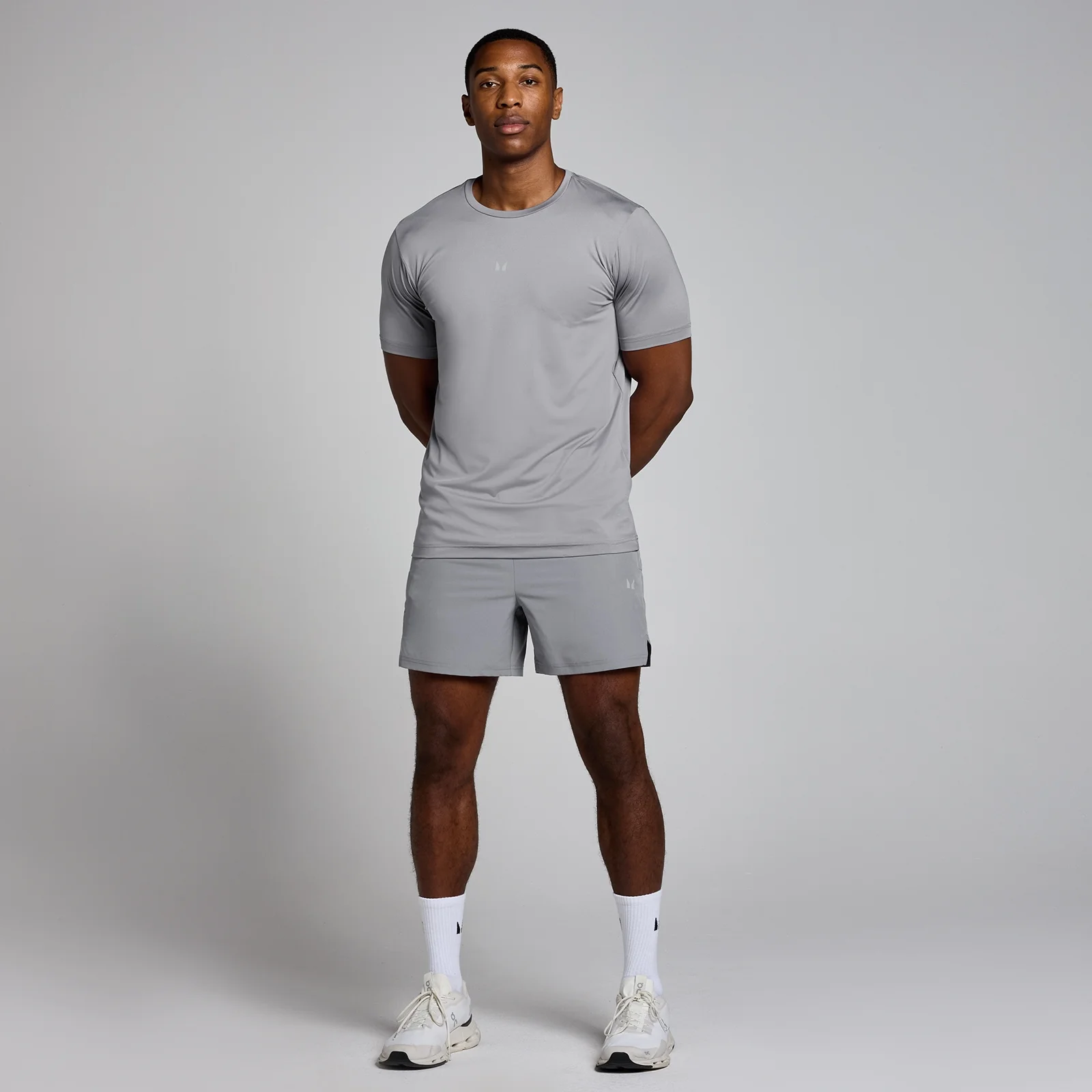 MP Men's Velocity 5" Short - Pewter - XS Image 3