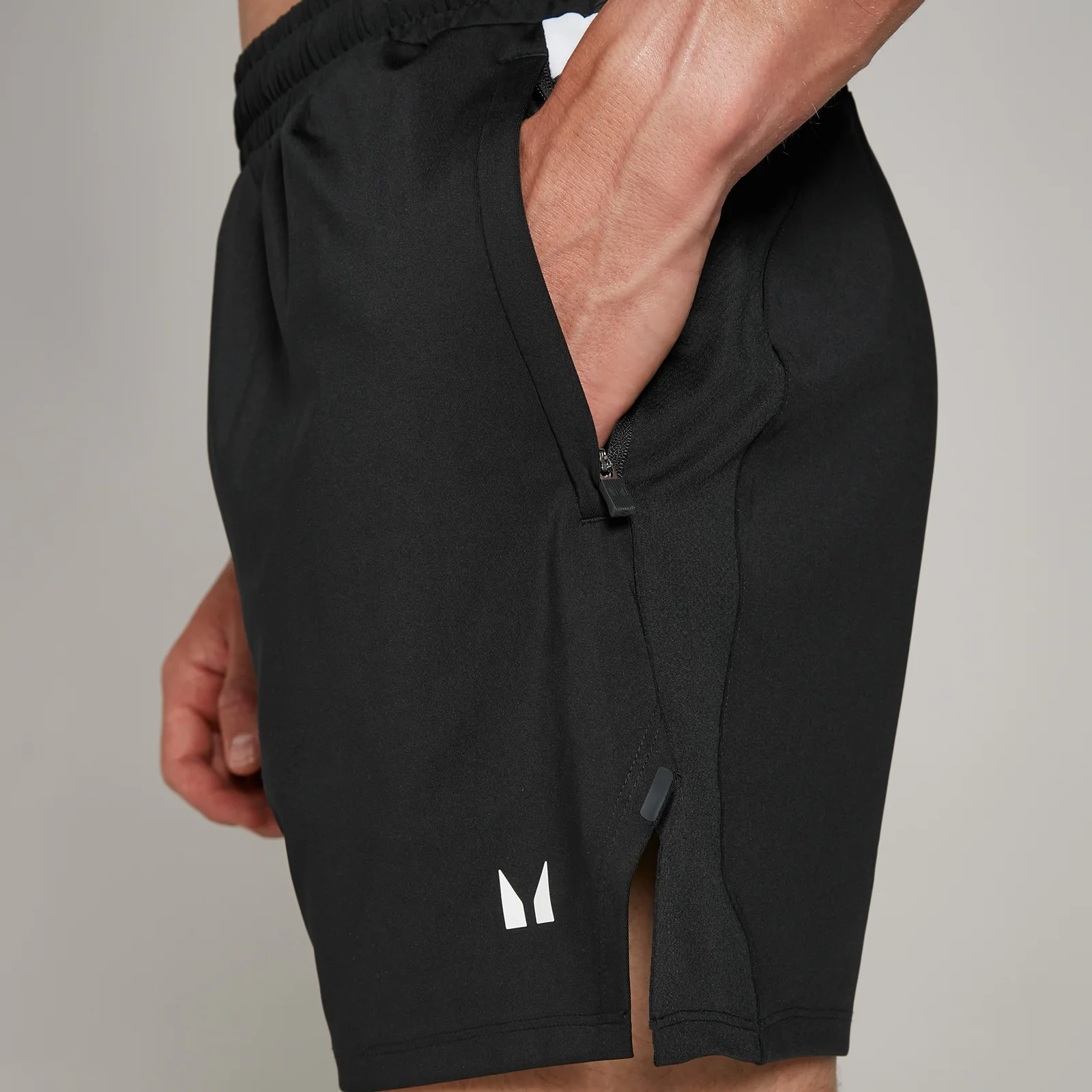 MP Men's Tempo Panel 5" Shorts - Black - XS Image 5