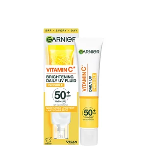Garnier Vitamin C Daily UV Invisible Brightening Fluid SPF50+ - 40ml - Option Invisible