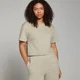 MP Women's Basics Boxy Crop T-Shirt - Fog