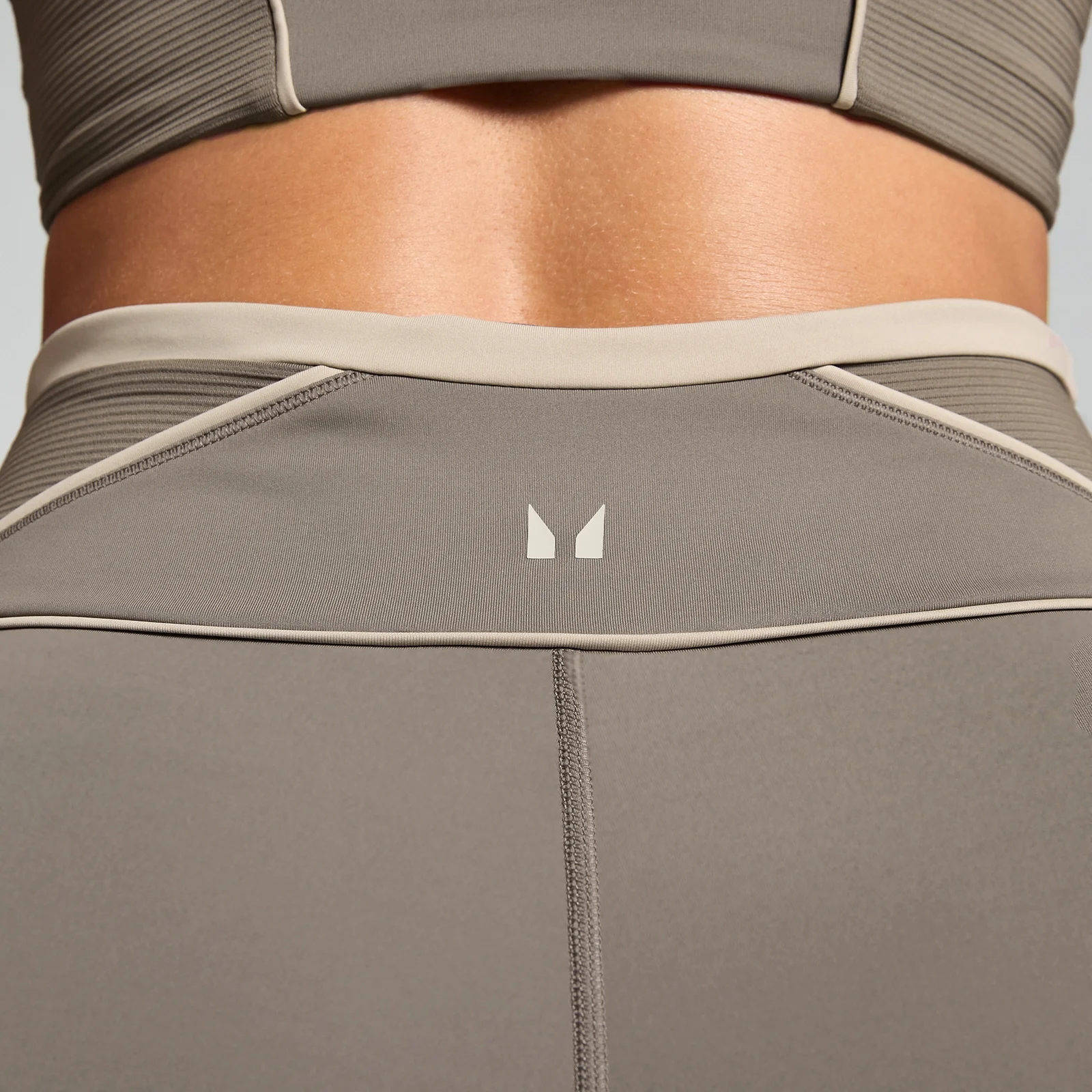 MP Women's Tempo Contrast Texture Cycling Short - Espresso - S Image 5