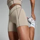 MP Women's Tempo Contrast Texture Cycling Short - Cashmere