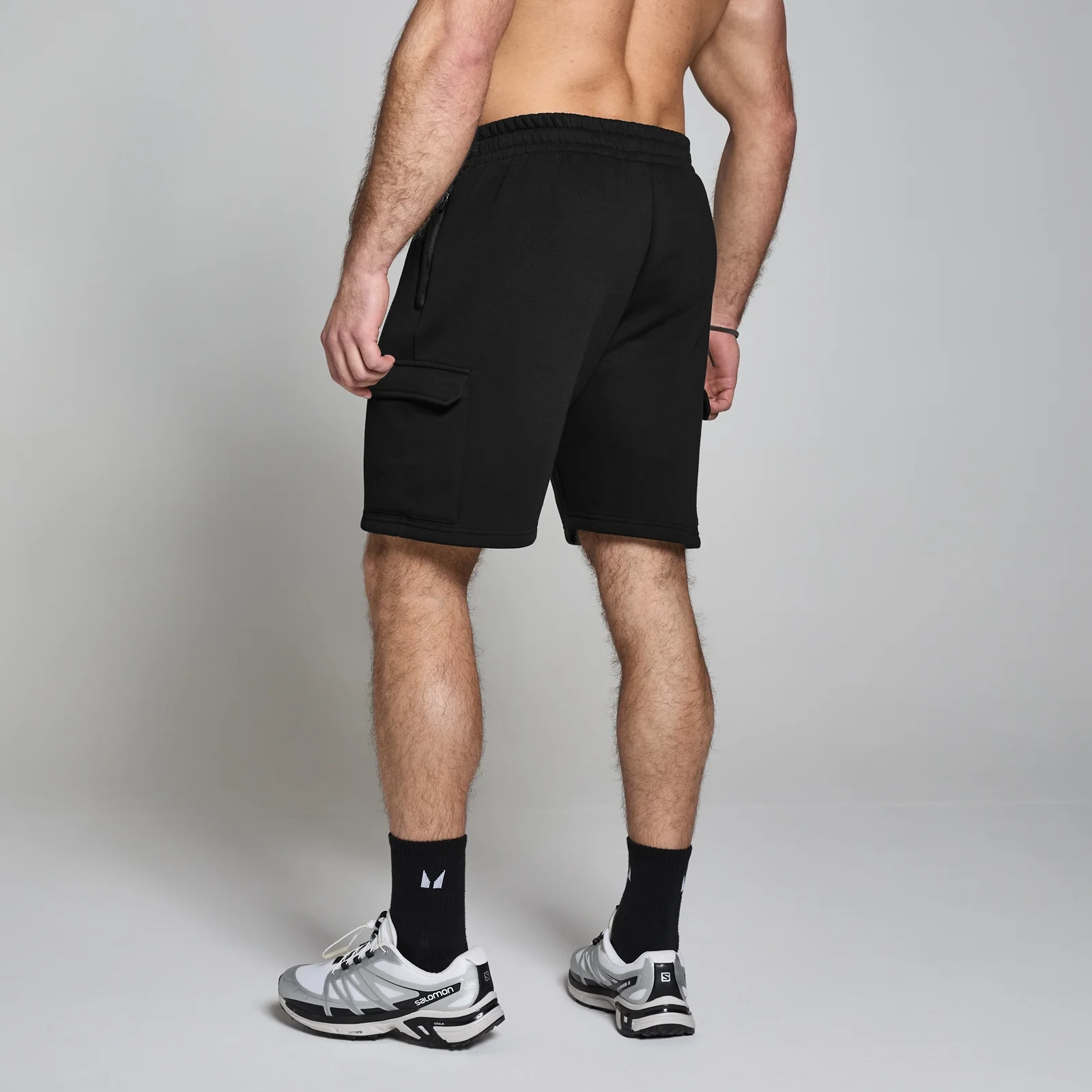 MP Men's Cargo Sweatshorts - Black - S Image 2