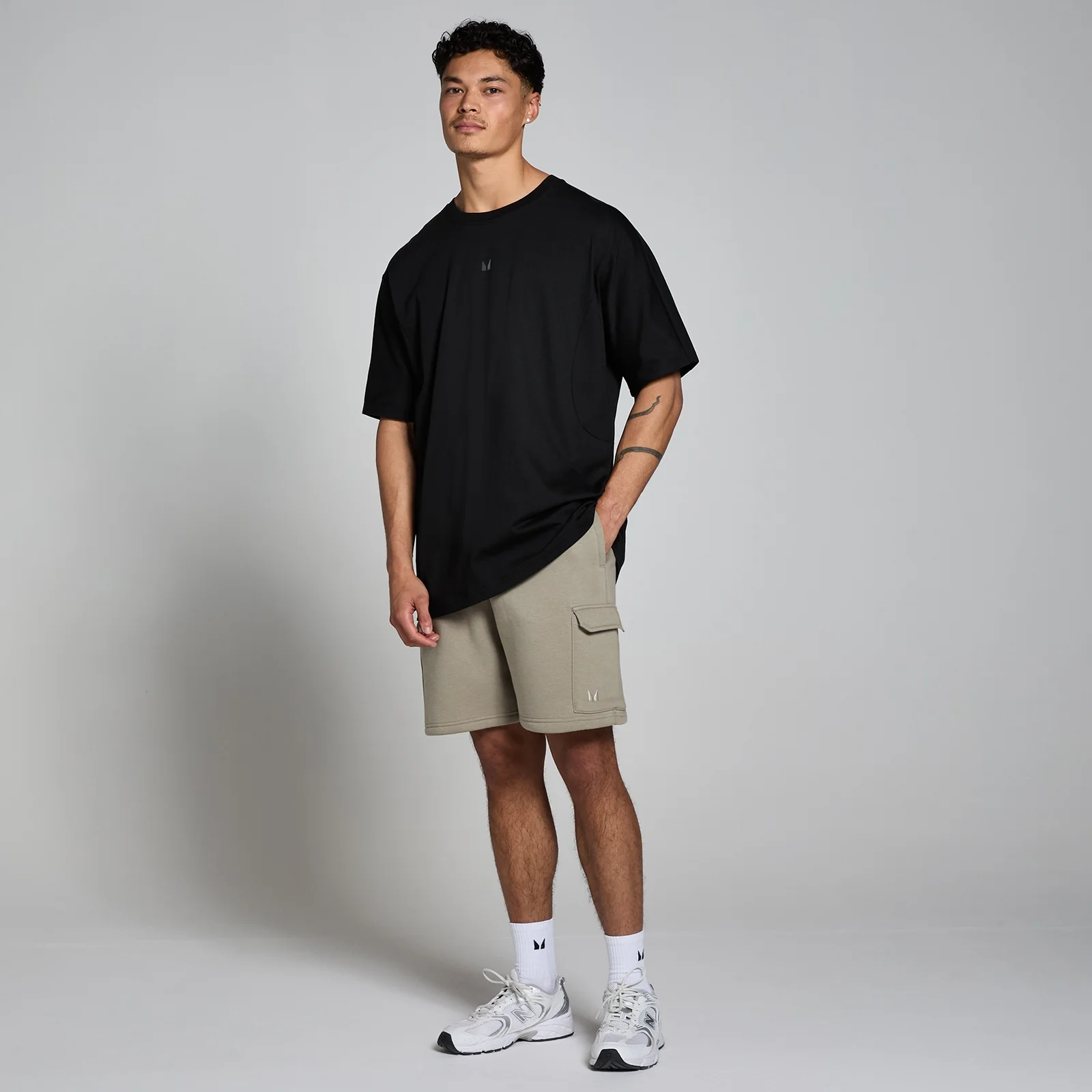MP Men's Cargo Sweatshorts - Clay - XS Image 4