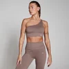 MP Women's Tempo Rib Seamless Asymmetric Bra - Hazelnut