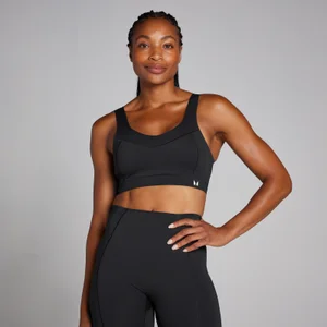 MP Women's Tempo Ultra Bonded Sports Bra - Black - Size XS