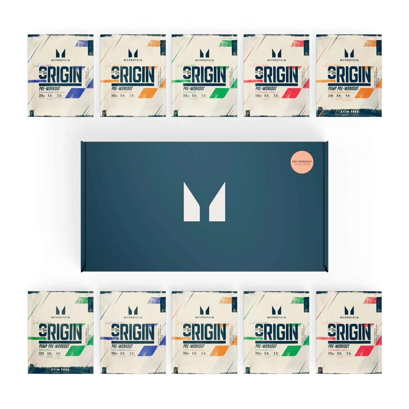 Origin Pre-Workout Variety Pack (Alpha) Image 1