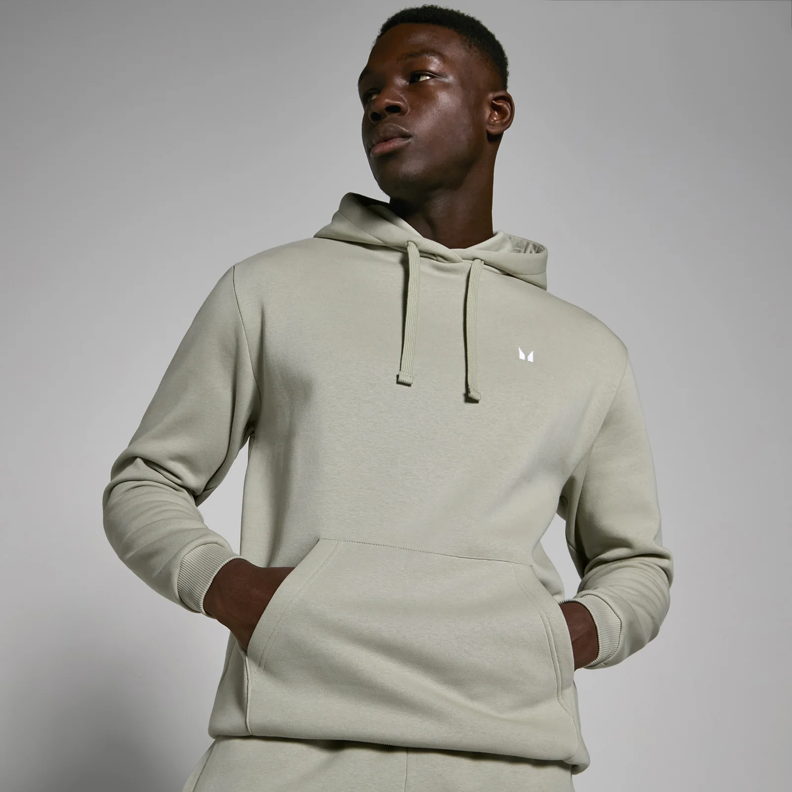 MP Men's Rest Day Hoodie - Stone - XXL Image 1