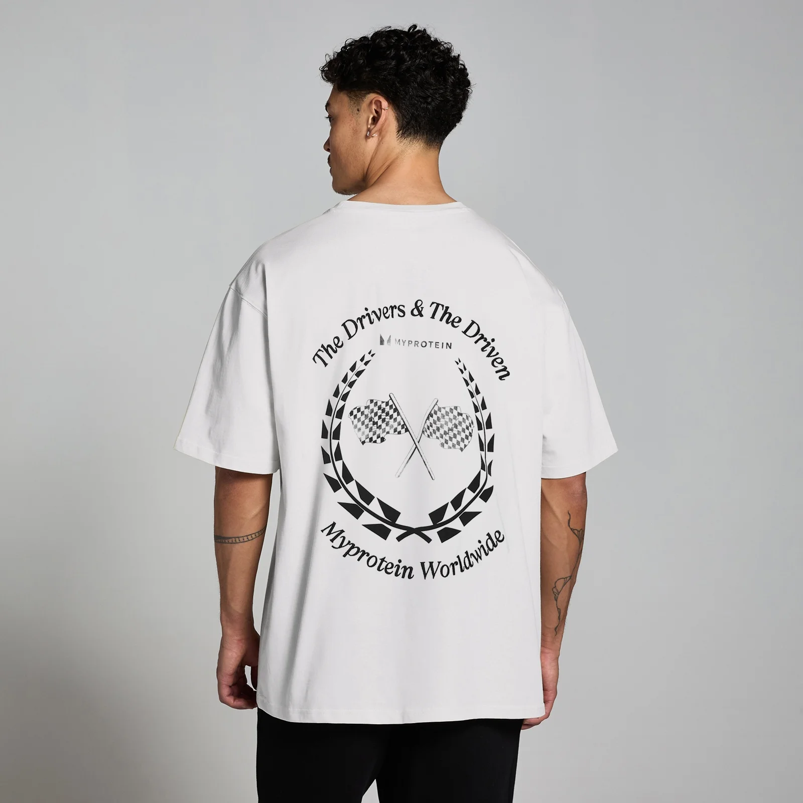 MP Men's World Wide Graphic T-Shirt - Natural Cream - XXL-XXXL Image 1