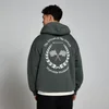 MP Men's World Wide Graphic Hoodie - Washed Black