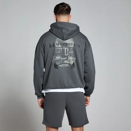 MP Origin Graphic Hoodie - Washed Grey