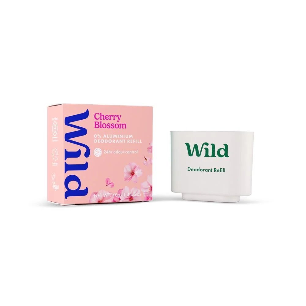 Wild Cherry Blossom Deodorant Refill 40g Image 1