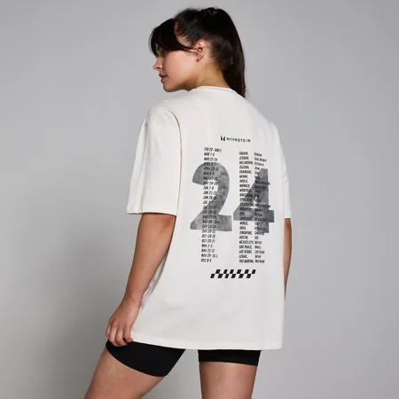 MP Women’s Race Day Graphic T-Shirt - Natural Cream