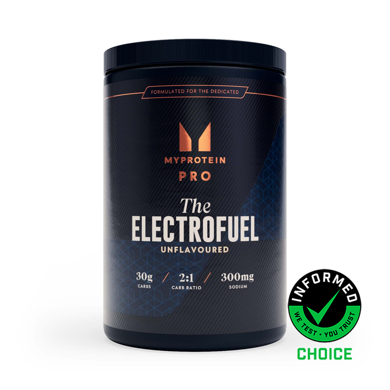 THE Electrofuel | Carbohydrate & Electrolyte Powder - 30servings - Unflavoured