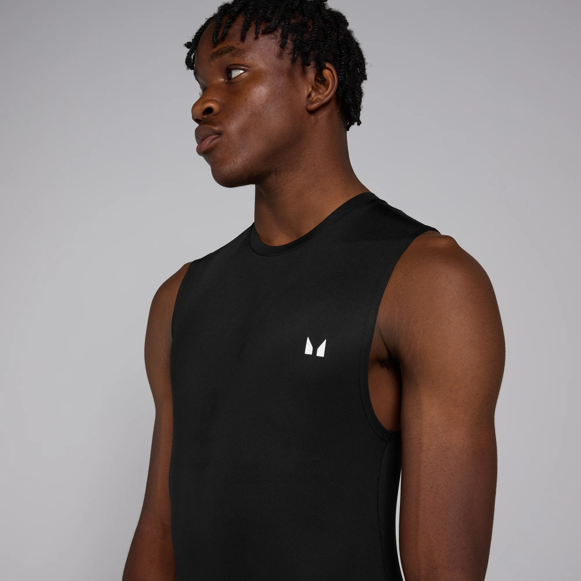 MP Men's Baselayer Tank - Black - S Image 4