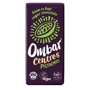 Ombar Centres Pistachio Chocolate Bar 70g - undefined undefined