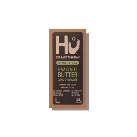 Hu, Hazelnut Butter Dark Chocolate Bar 60g
