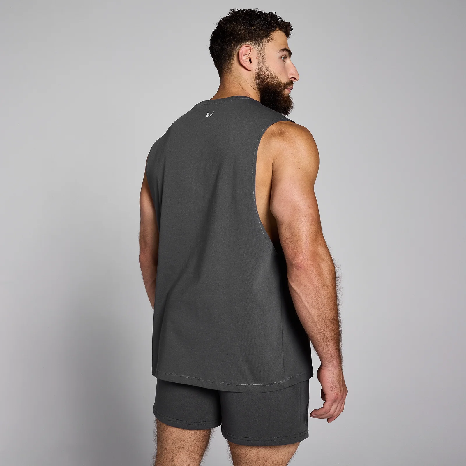 MP Men's Origin Graphic Vest - Washed Grey - XS Image 2