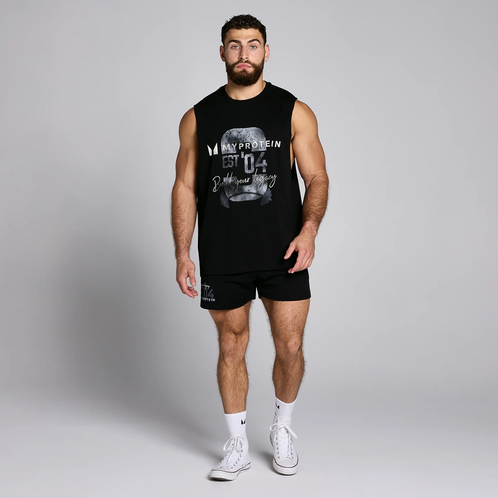 MP Men's Origin Graphic Vest - Black - XS Image 3