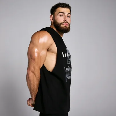 MP Men's Origin Graphic Vest - Black - XS Image 6