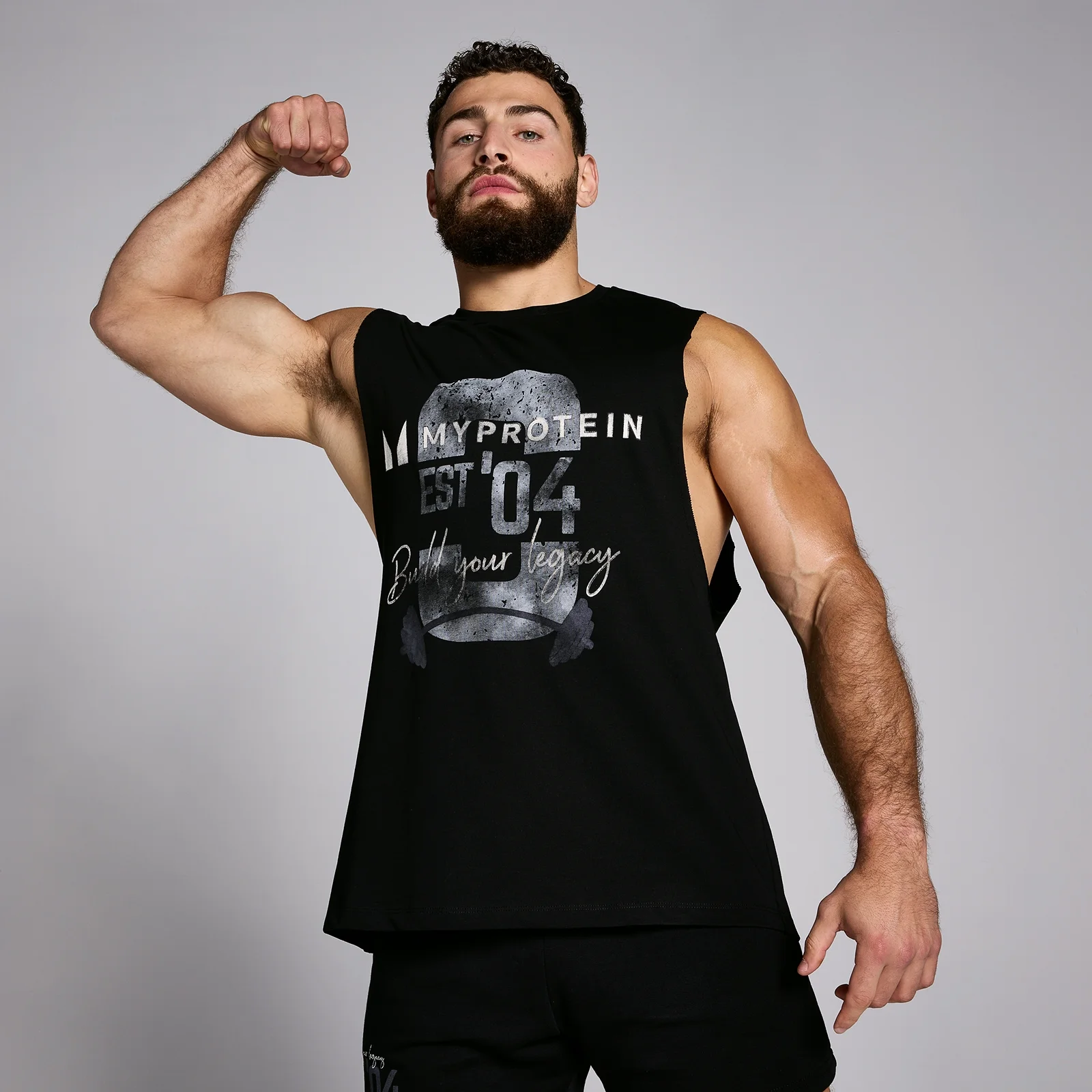 MP Men's Origin Graphic Vest - Black - XS Image 5