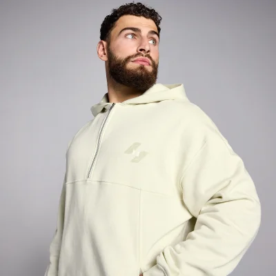 MP Men's Tempo 1/4 Zip Hoodie - Barley Green - L Image 6