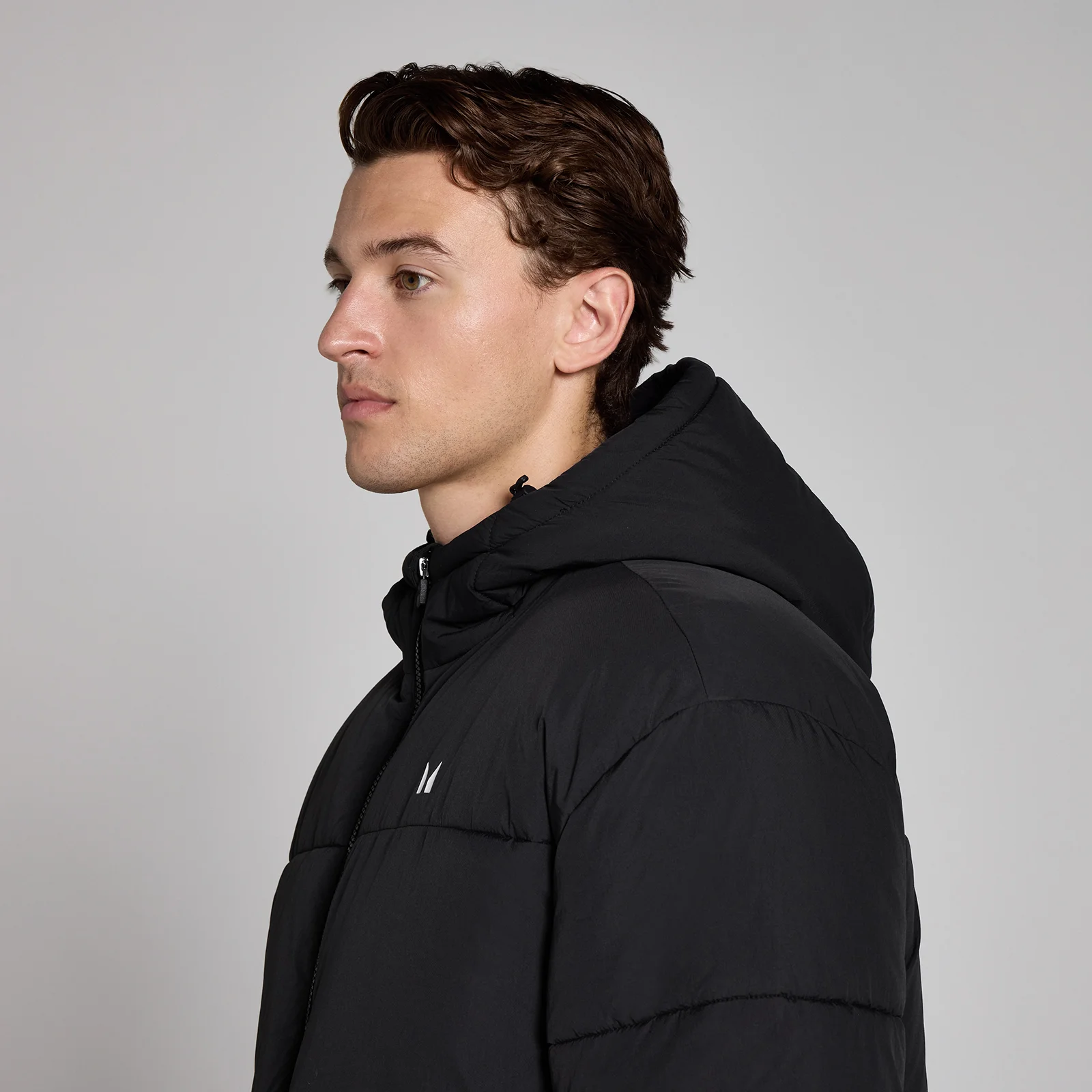 MP Men's Short Puffer - Black - M Image 4