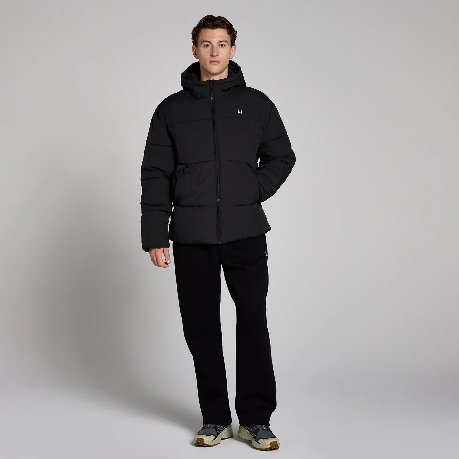 MP Men's Short Puffer - Black - M Image 3