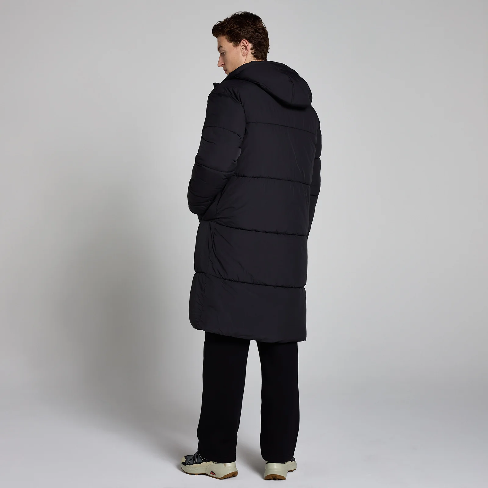 MP Men's Long Puffer Jacket - Black - XS Image 2