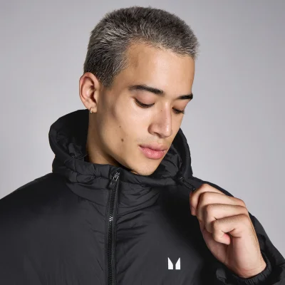 MP Men's Long Puffer Jacket - Black - XS Image 6