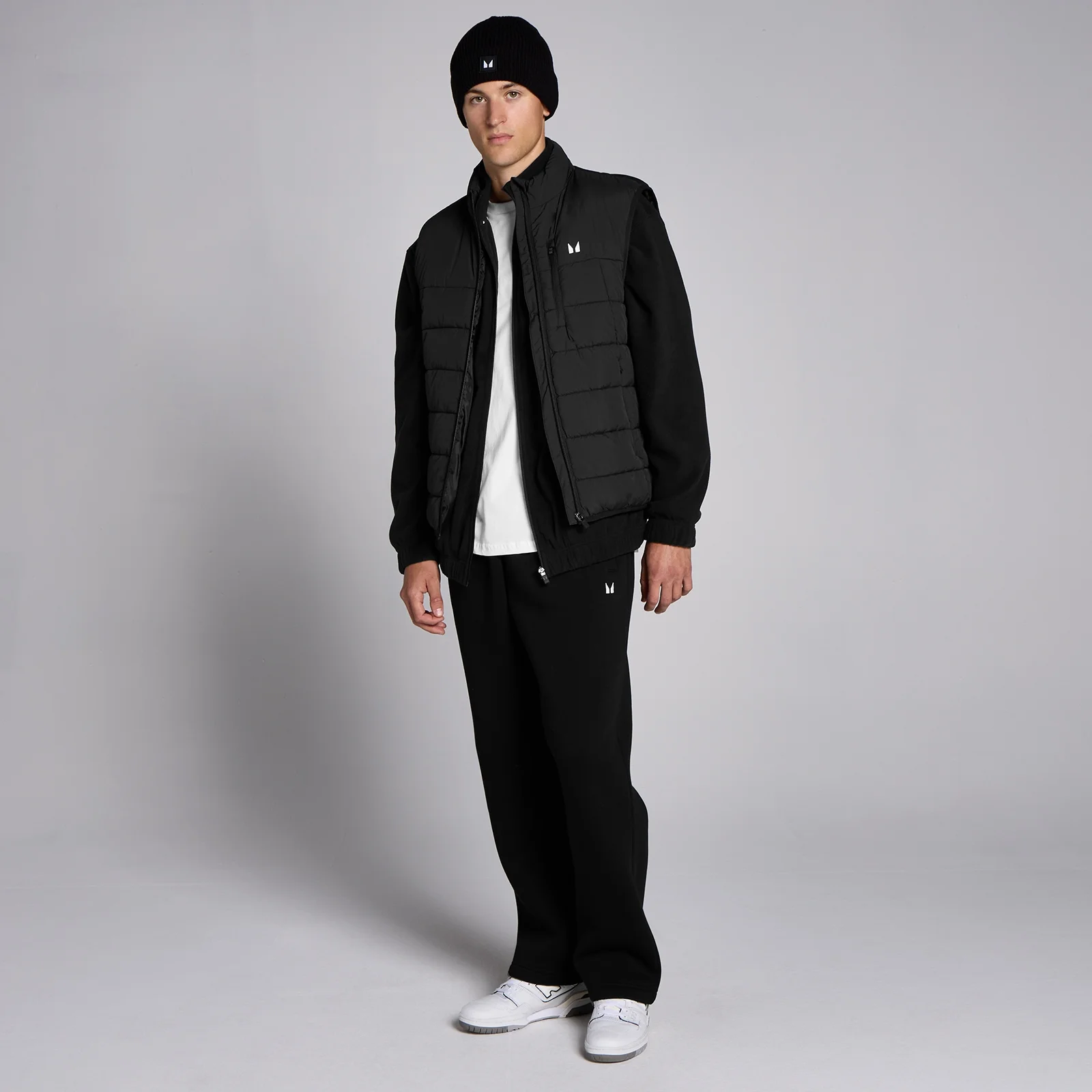 MP Men's Light Padded Gilet - Black - S Image 4