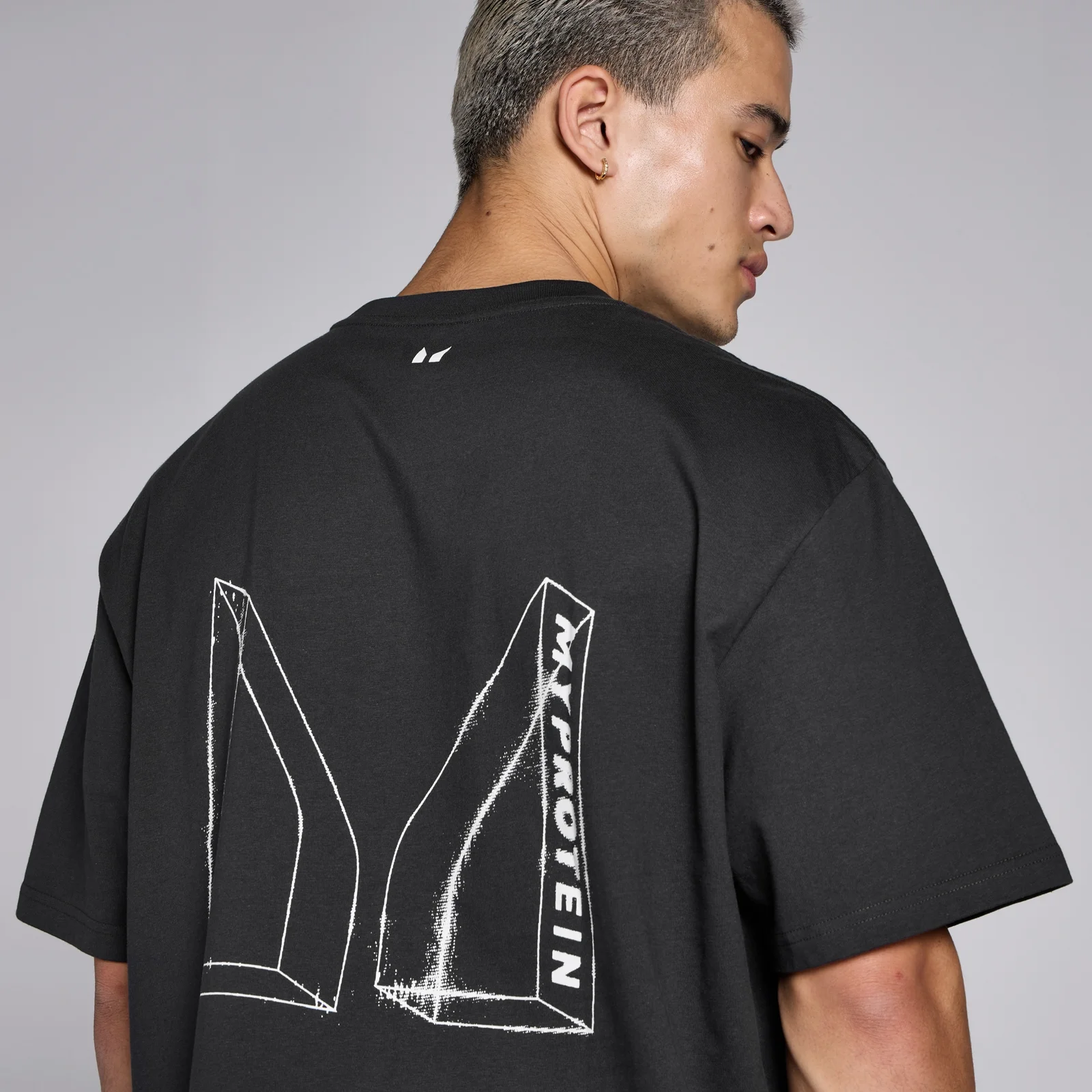 MP Graphic T-Shirt - Washed Black - XXS-XS Image 5