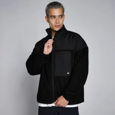 MP Men's Hybrid Fleece - Black - XXL Image 7