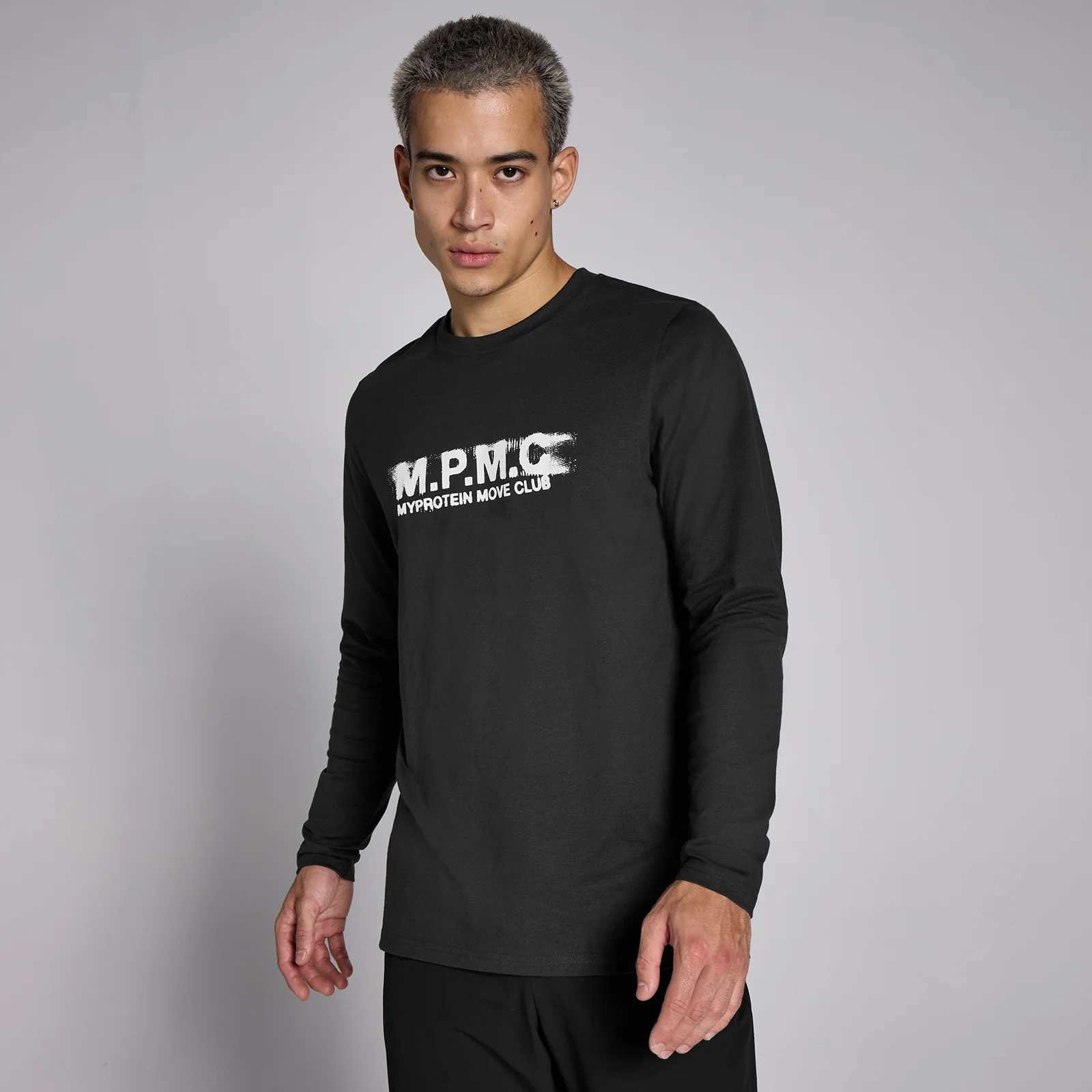 MP Men's Long Sleeve Top - Washed Black - XS Image 2