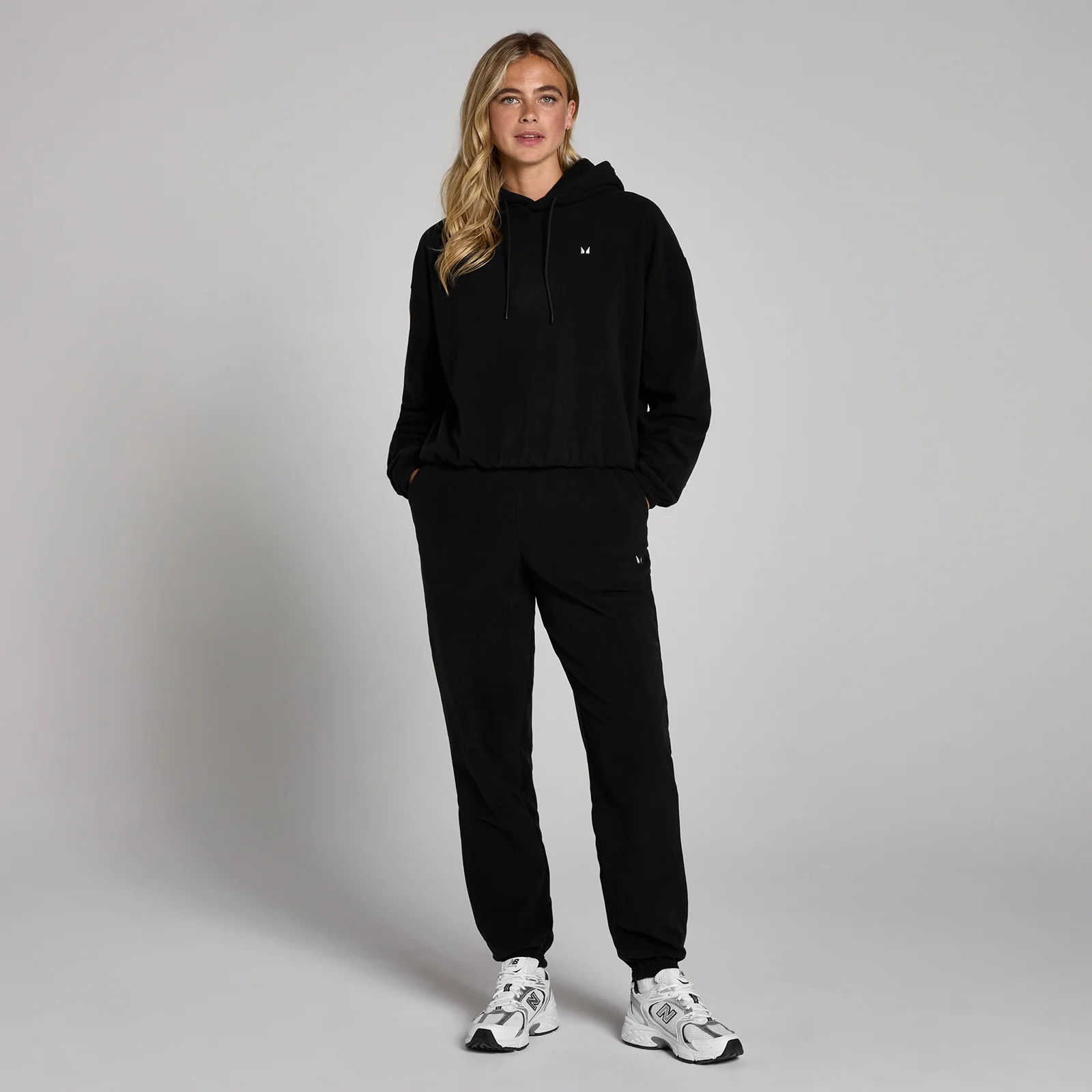 MP Women's Fleece Hoodie - Black - XL Image 3