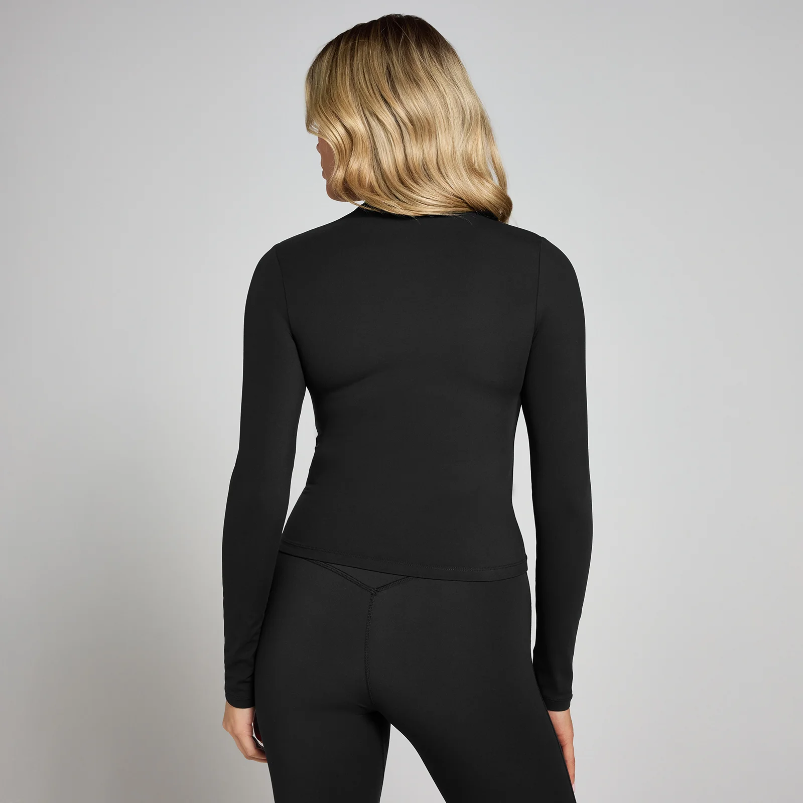 MP Women's Tempo Good Body Fit Long Sleeve Top - Black - S Image 2
