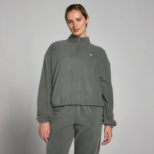 MP Women's Funnel Neck 1/4 Zip Fleece - Gunmetal - Size L