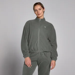 MP Women's Zip Through Fleece Jacket - Gunmetal - Size S