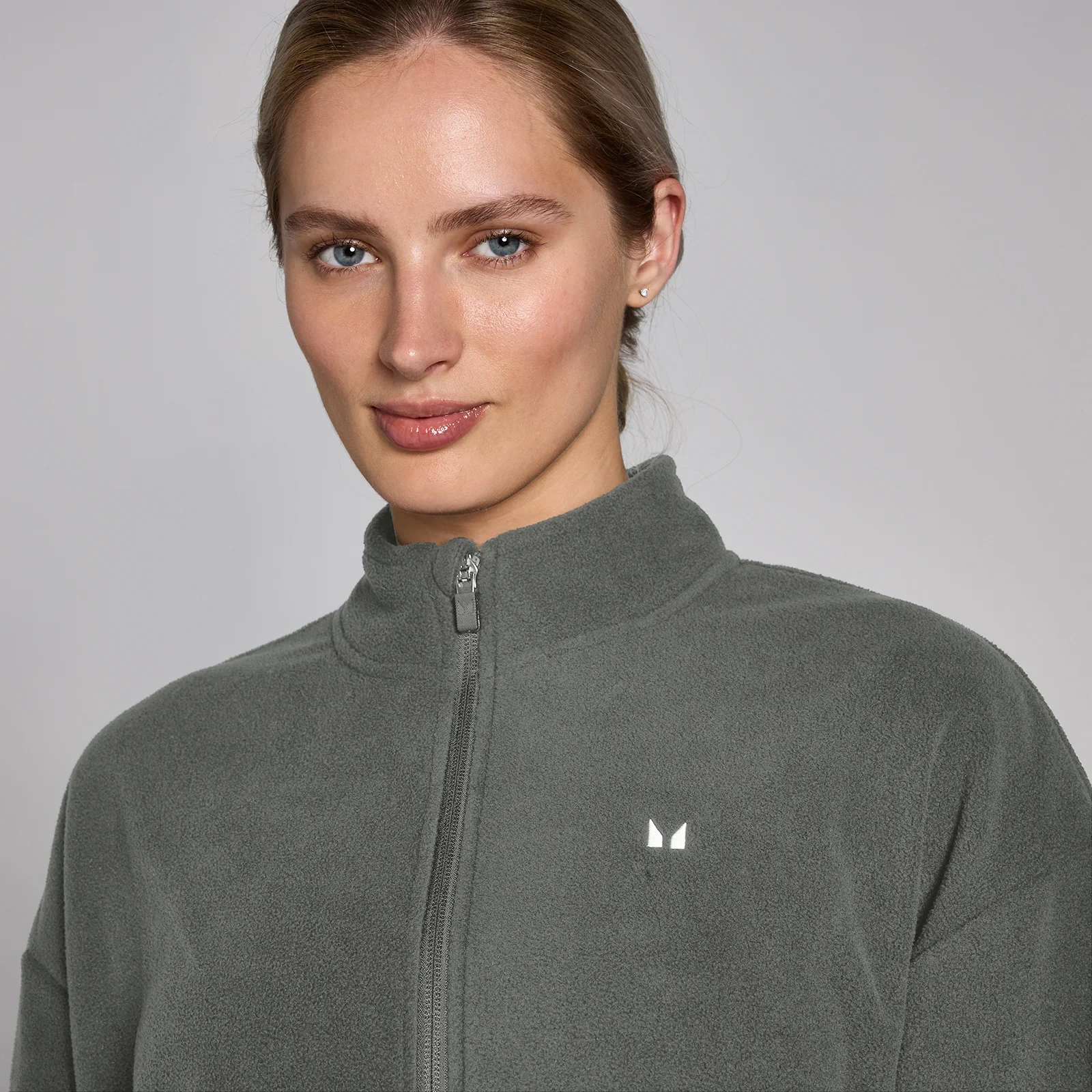 MP Women's Zip Through Fleece Jacket - Gunmetal - S Image 4