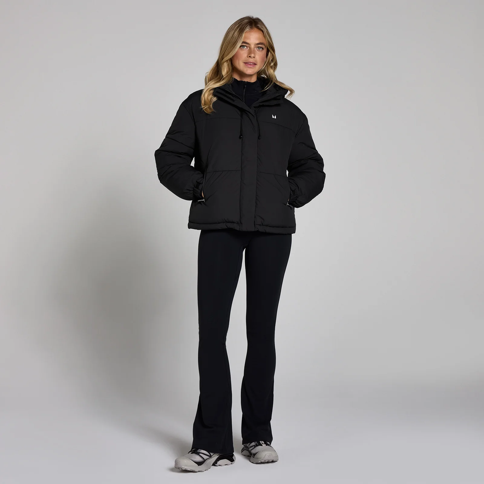 MP Women's Short Padded Puffer Jacket - Black - XS Image 3