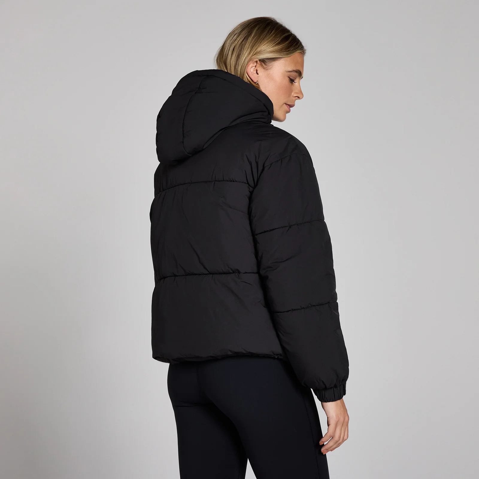 MP Women's Short Padded Puffer Jacket - Black - XS Image 2