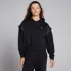 MP Women's Tempo Graphic Crop Hoodie - Black